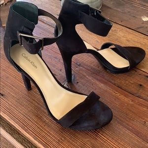 Gorgeous black strap heels